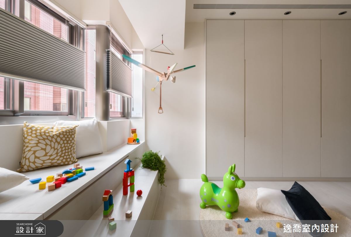 30坪老屋(16~30年)＿現代風兒童房兒童房臥榻多功能室案例圖片＿逸喬室內設計＿逸喬_親親‧吾家 Lovely‧my casa之20