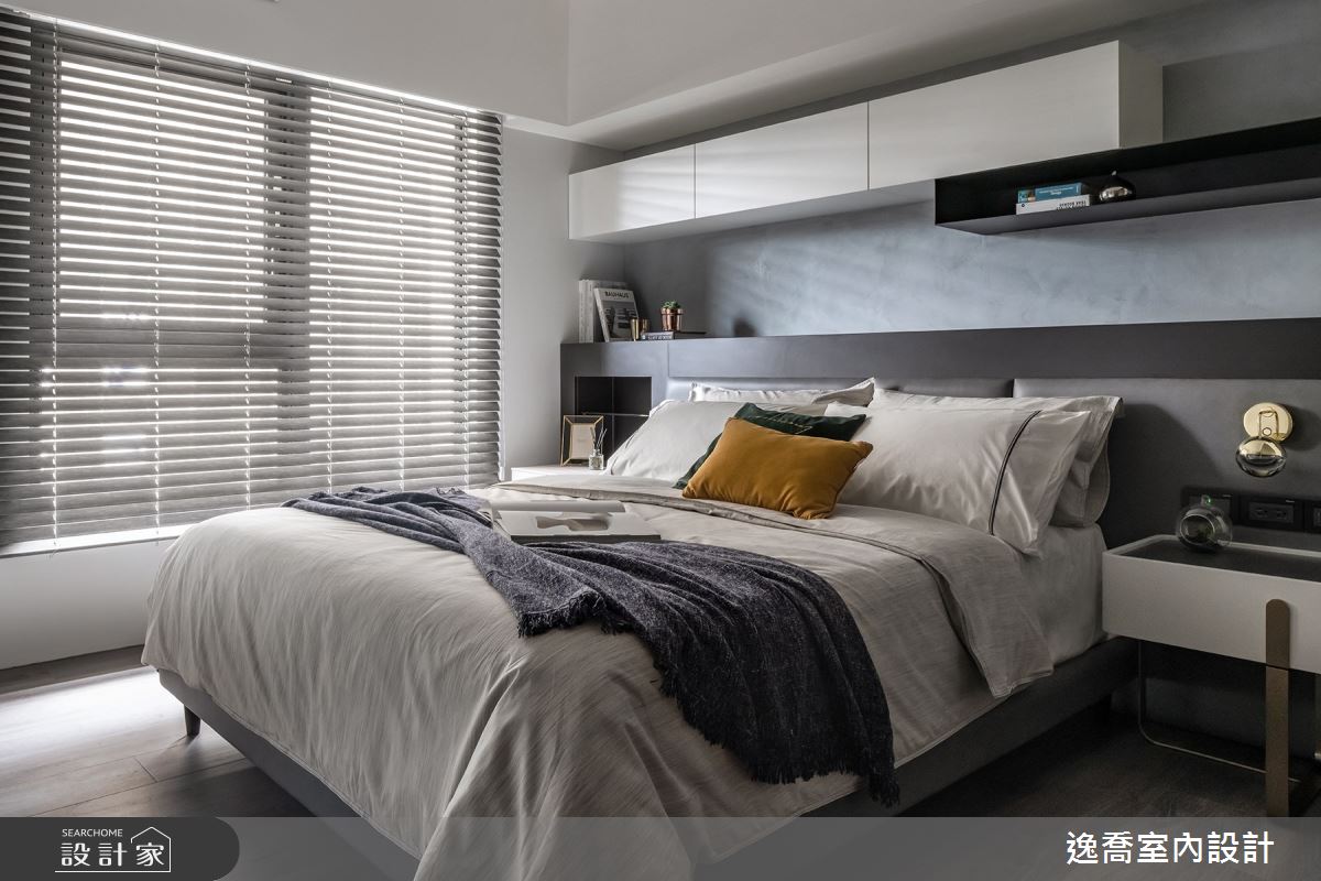 15坪預售屋＿現代風臥室案例圖片＿逸喬室內設計＿逸喬_擘‧時尚小豪宅 My small masion之14