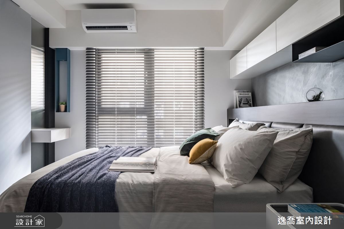 15坪預售屋＿現代風臥室案例圖片＿逸喬室內設計＿逸喬_擘‧時尚小豪宅 My small masion之13
