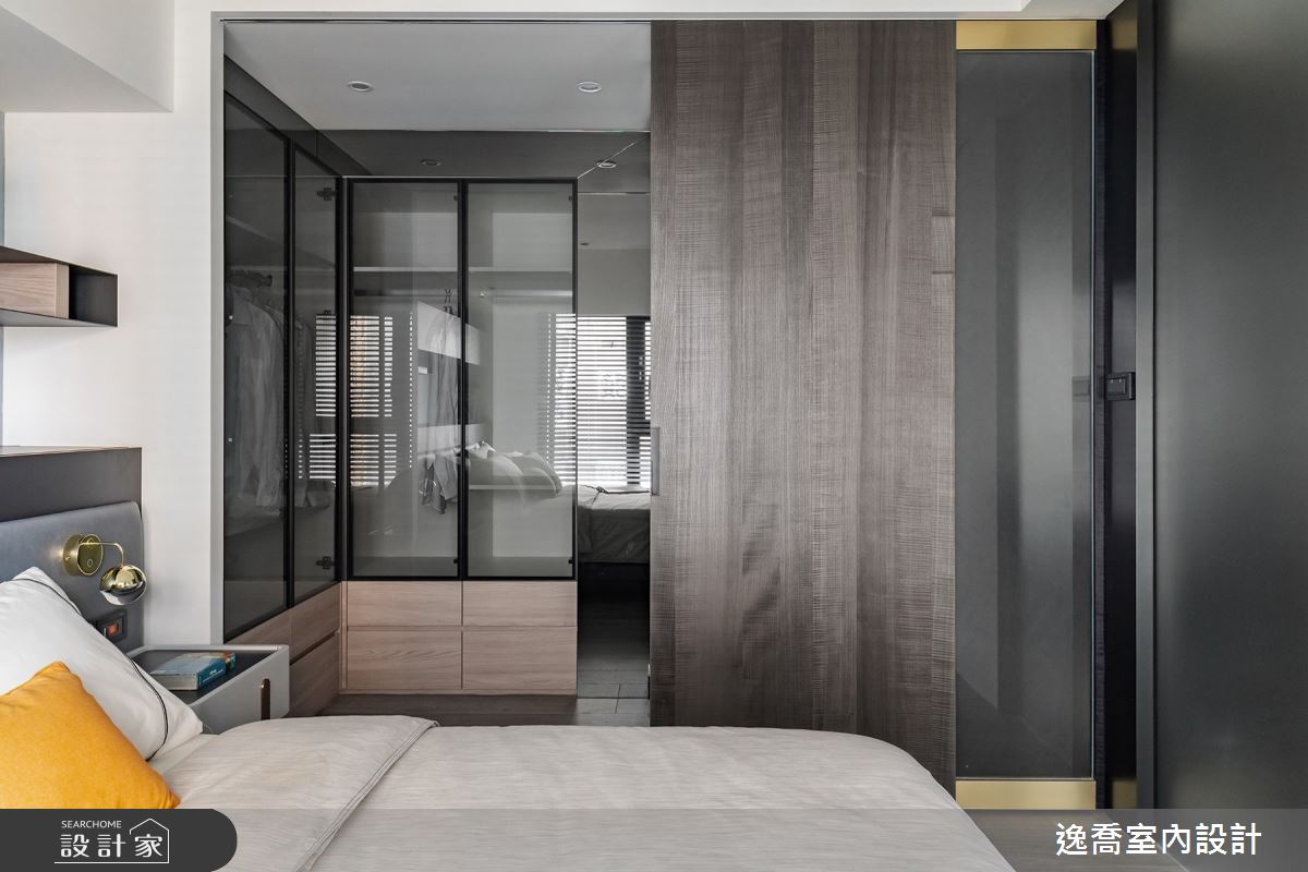 15坪預售屋＿現代風臥室案例圖片＿逸喬室內設計＿逸喬_擘‧時尚小豪宅 My small masion之11