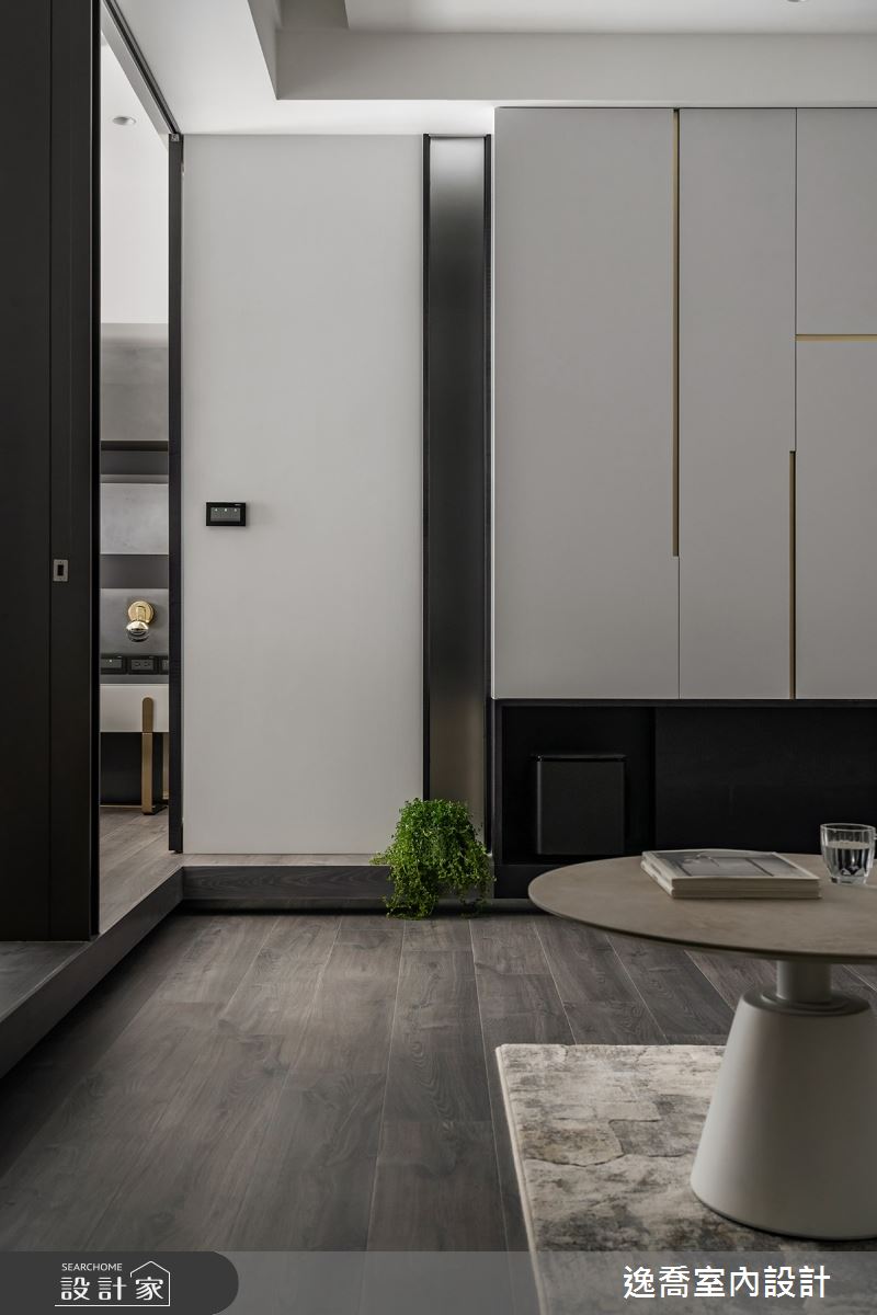 15坪預售屋＿現代風客廳案例圖片＿逸喬室內設計＿逸喬_擘‧時尚小豪宅 My small masion之5