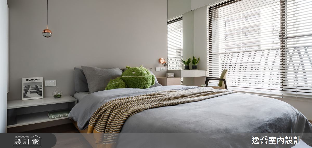 20坪新成屋(5年以下)＿北歐風臥室案例圖片＿逸喬室內設計＿逸喬_留‧動 Flow之16