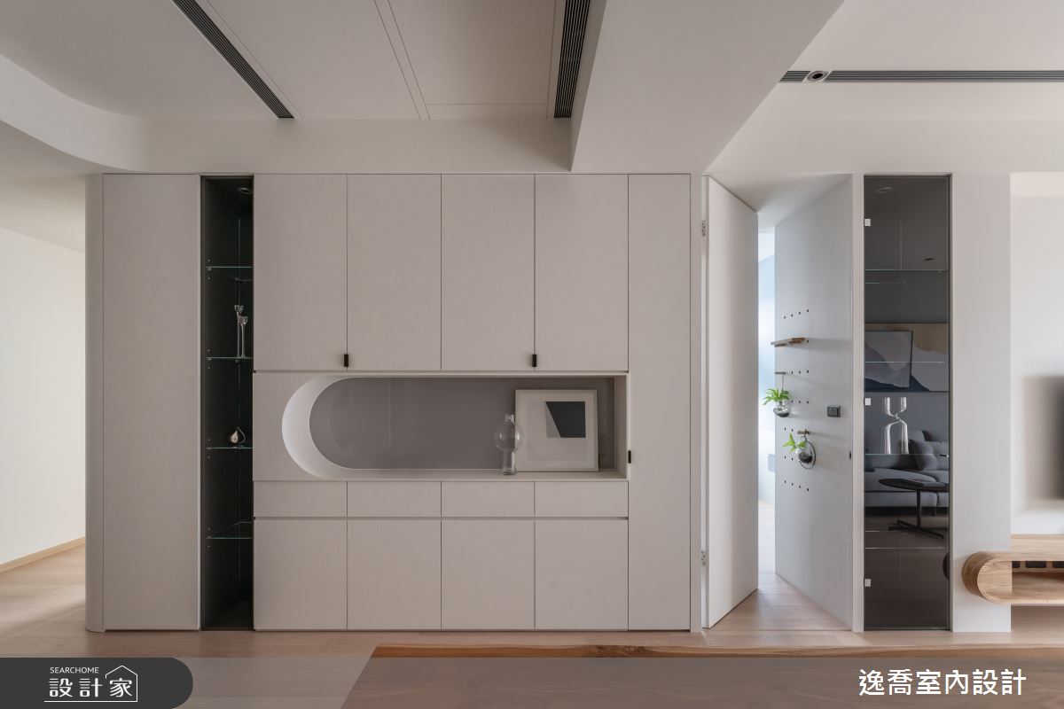 34坪新成屋(5年以下)＿現代風玄關案例圖片＿逸喬室內設計＿逸喬_淨‧境之2