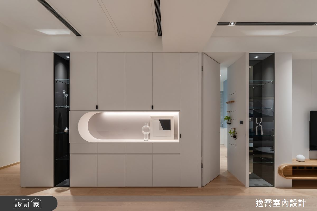 34坪新成屋(5年以下)＿現代風玄關案例圖片＿逸喬室內設計＿逸喬_淨‧境之3