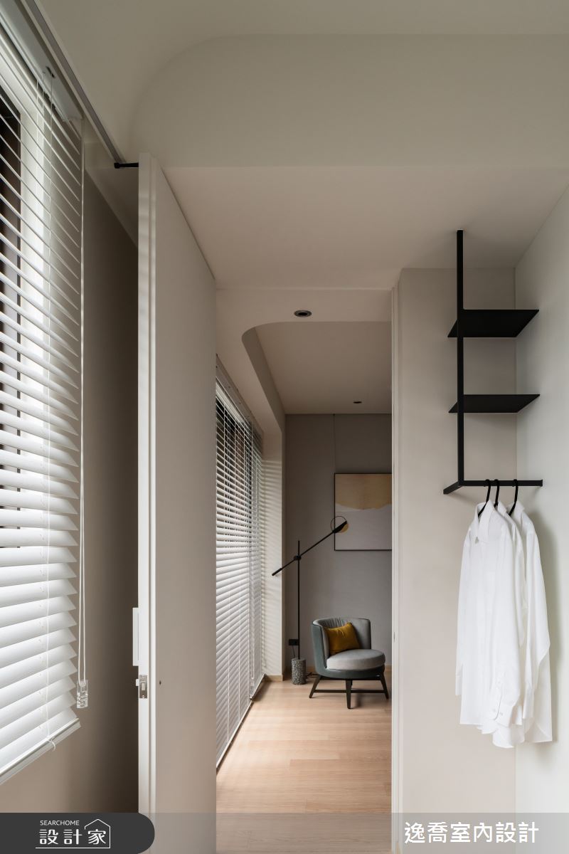 34坪新成屋(5年以下)＿現代風臥室案例圖片＿逸喬室內設計＿逸喬_淨‧境之16