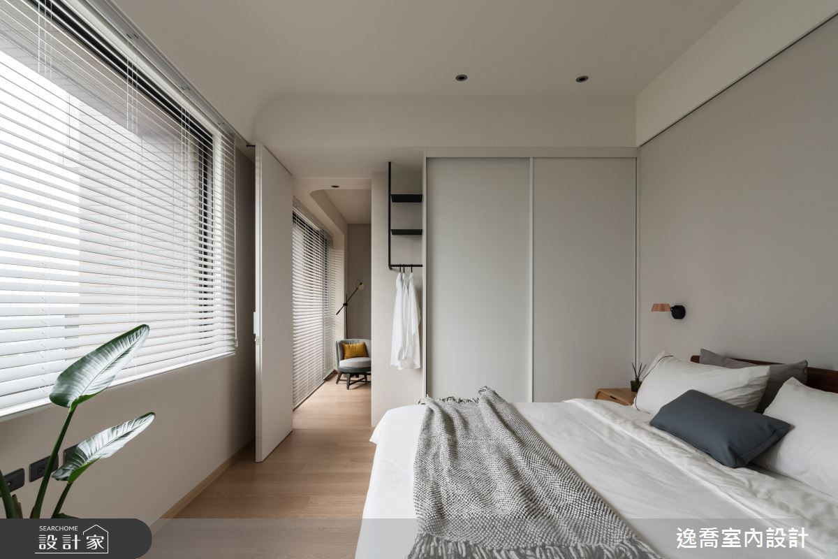 34坪新成屋(5年以下)＿現代風臥室案例圖片＿逸喬室內設計＿逸喬_淨‧境之14