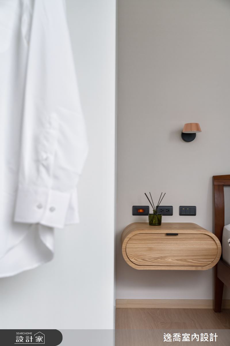 34坪新成屋(5年以下)＿現代風臥室案例圖片＿逸喬室內設計＿逸喬_淨‧境之15