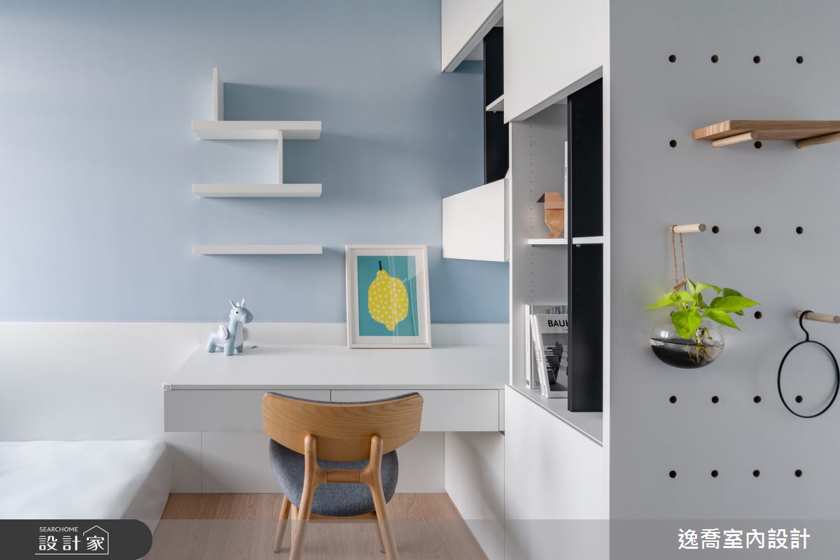 34坪新成屋(5年以下)＿現代風臥室案例圖片＿逸喬室內設計＿逸喬_淨‧境之17