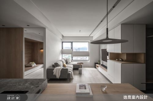 逸喬_沐白_現代風