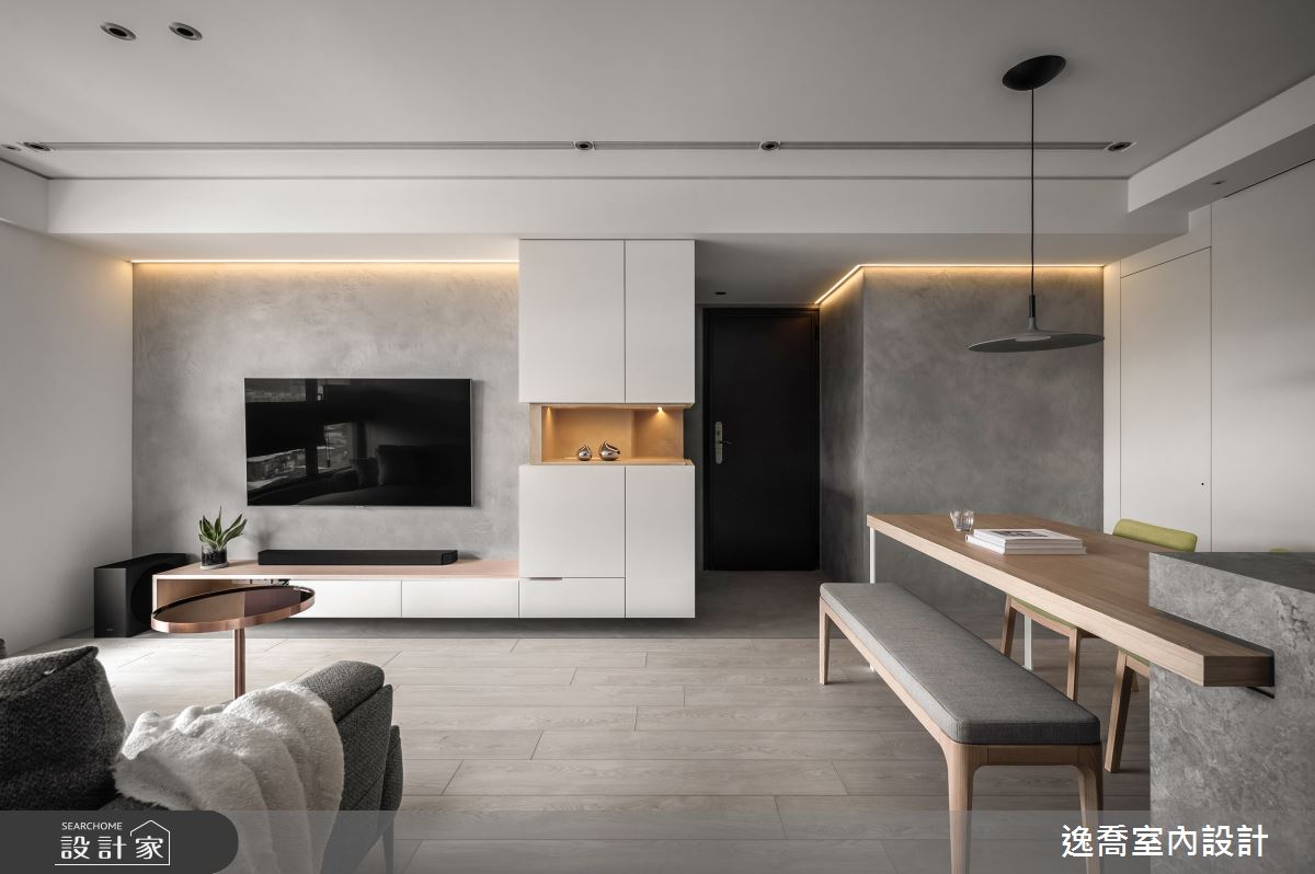 23坪新成屋(5年以下)＿現代風餐廳案例圖片＿逸喬室內設計＿逸喬_沐白之9