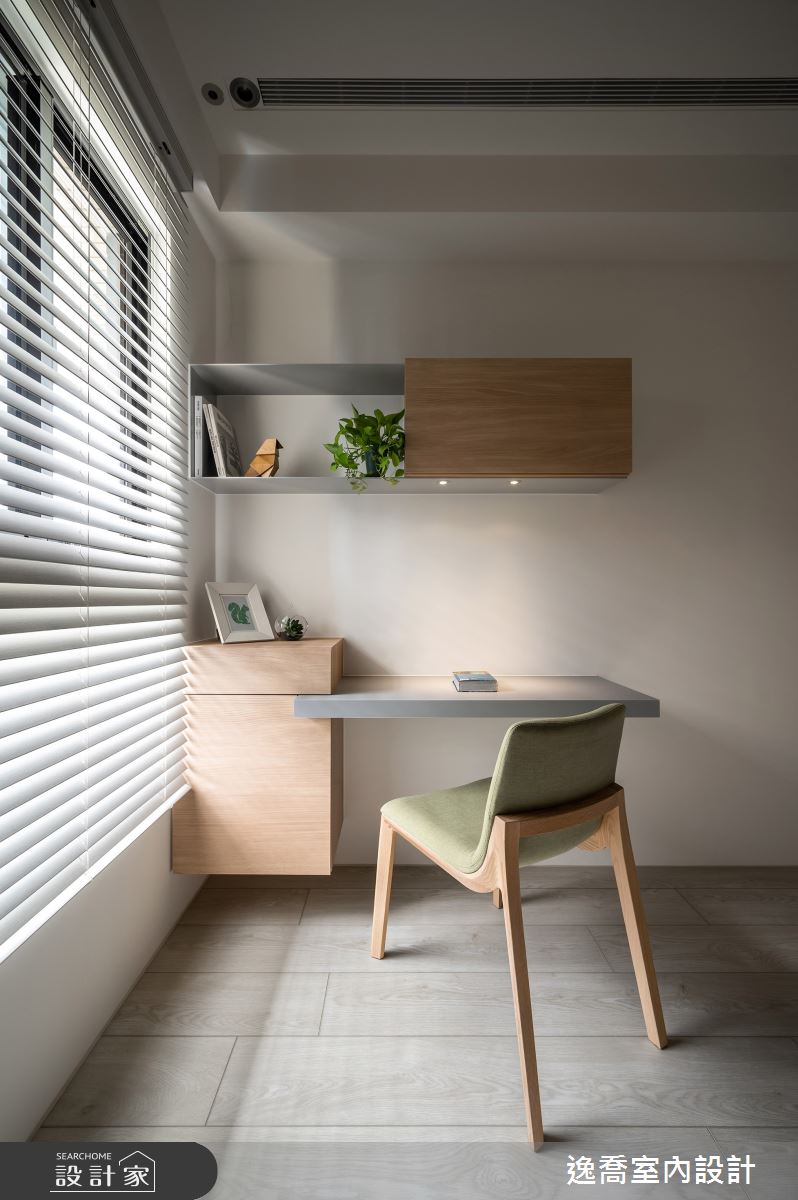 23坪新成屋(5年以下)＿現代風臥室案例圖片＿逸喬室內設計＿逸喬_沐白之17