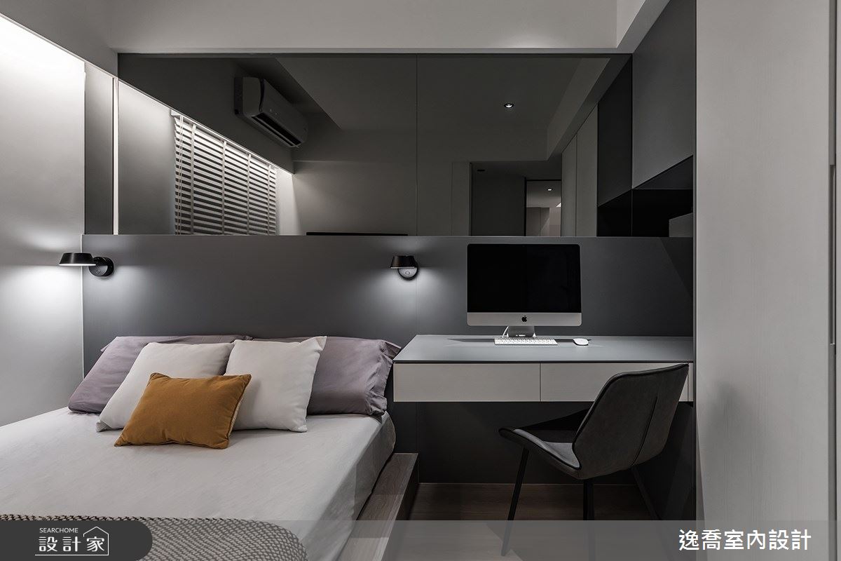 27坪新成屋(5年以下)＿現代風臥室案例圖片＿逸喬室內設計＿逸喬_Chez Moi 吾舍之22