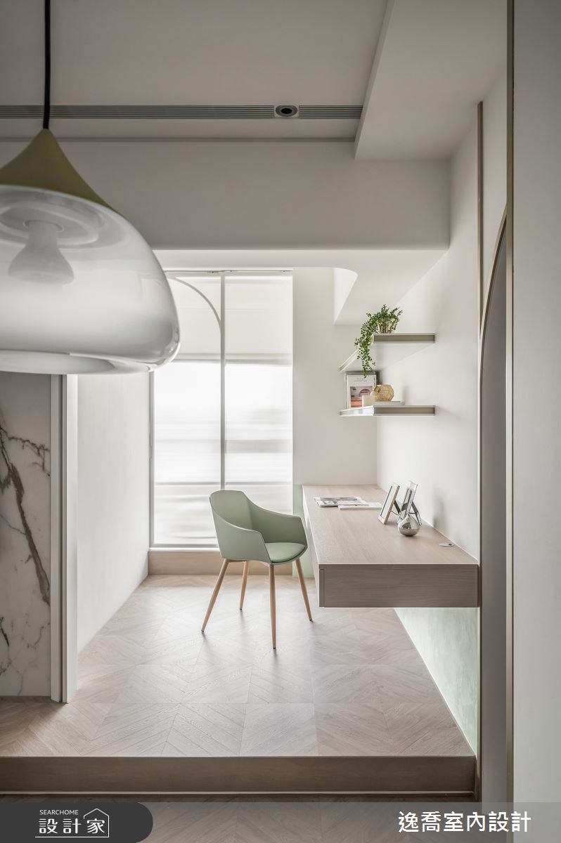 新成屋(5年以下)＿現代風客廳案例圖片＿逸喬室內設計＿逸喬_雲層間的對話之6