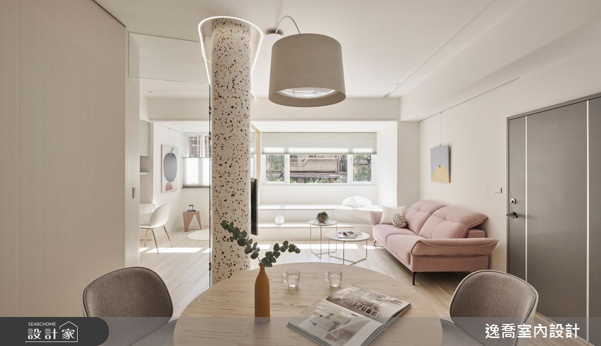 老屋(16~30年)＿北歐風餐廳案例圖片＿逸喬室內設計＿逸喬_赤子之心之1