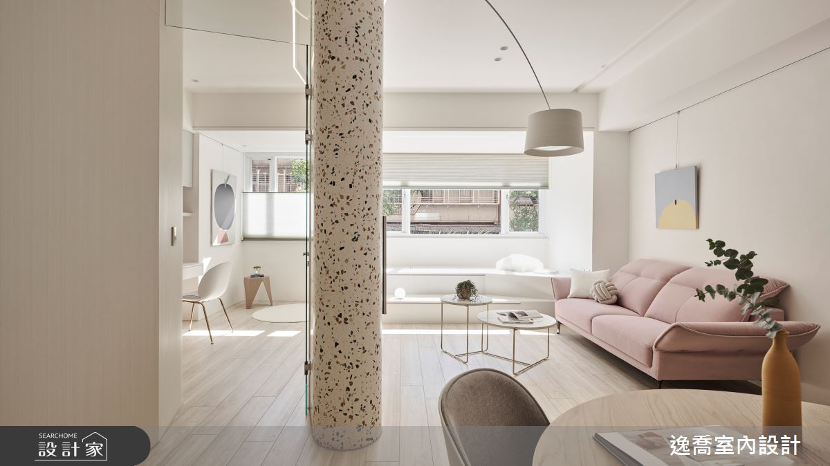 老屋(16~30年)＿北歐風客廳案例圖片＿逸喬室內設計＿逸喬_赤子之心之2