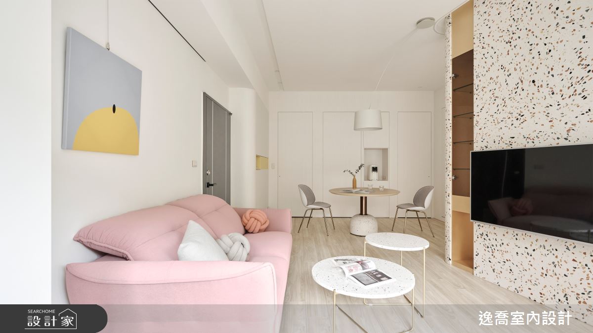 老屋(16~30年)＿北歐風客廳案例圖片＿逸喬室內設計＿逸喬_赤子之心之5