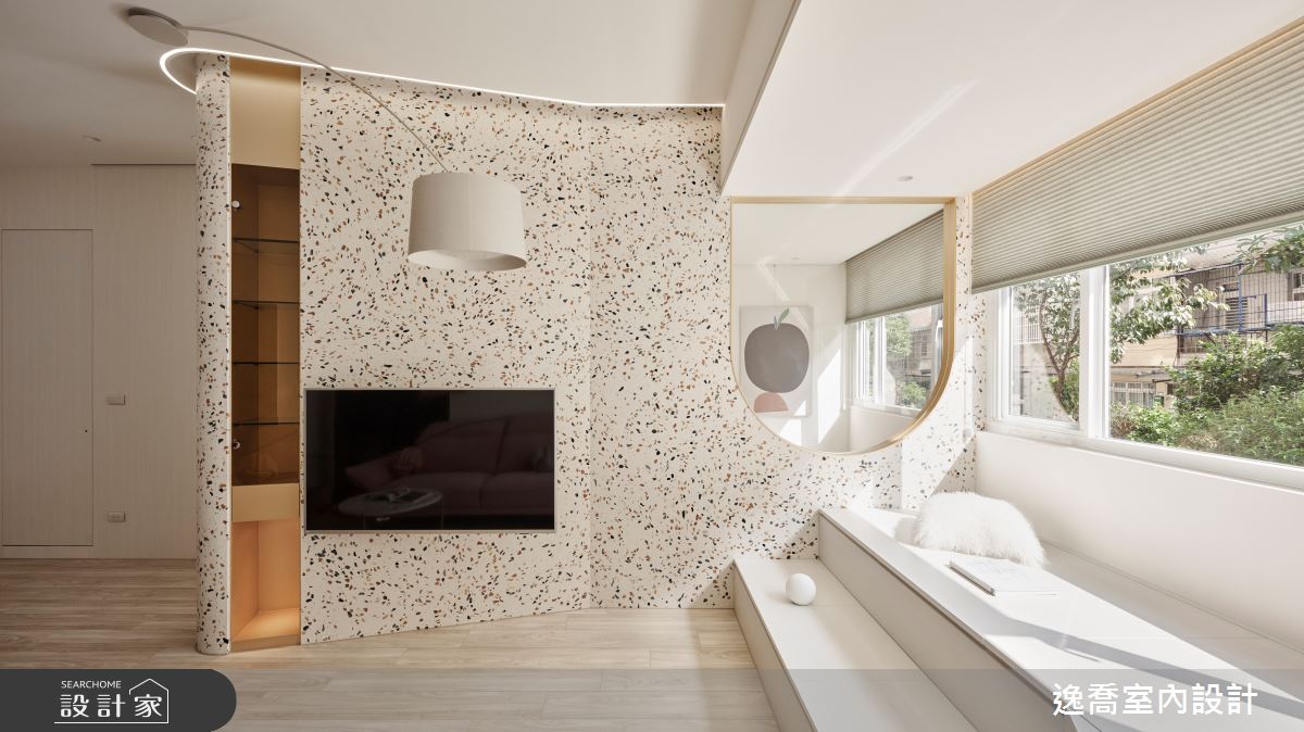 老屋(16~30年)＿北歐風客廳臥榻案例圖片＿逸喬室內設計＿逸喬_赤子之心之6