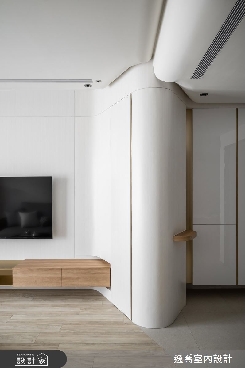 老屋(16~30年)＿現代風玄關案例圖片＿逸喬室內設計＿逸喬_秘境之5