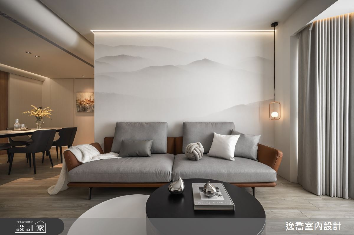 老屋(16~30年)＿現代風客廳案例圖片＿逸喬室內設計＿逸喬_秘境之11