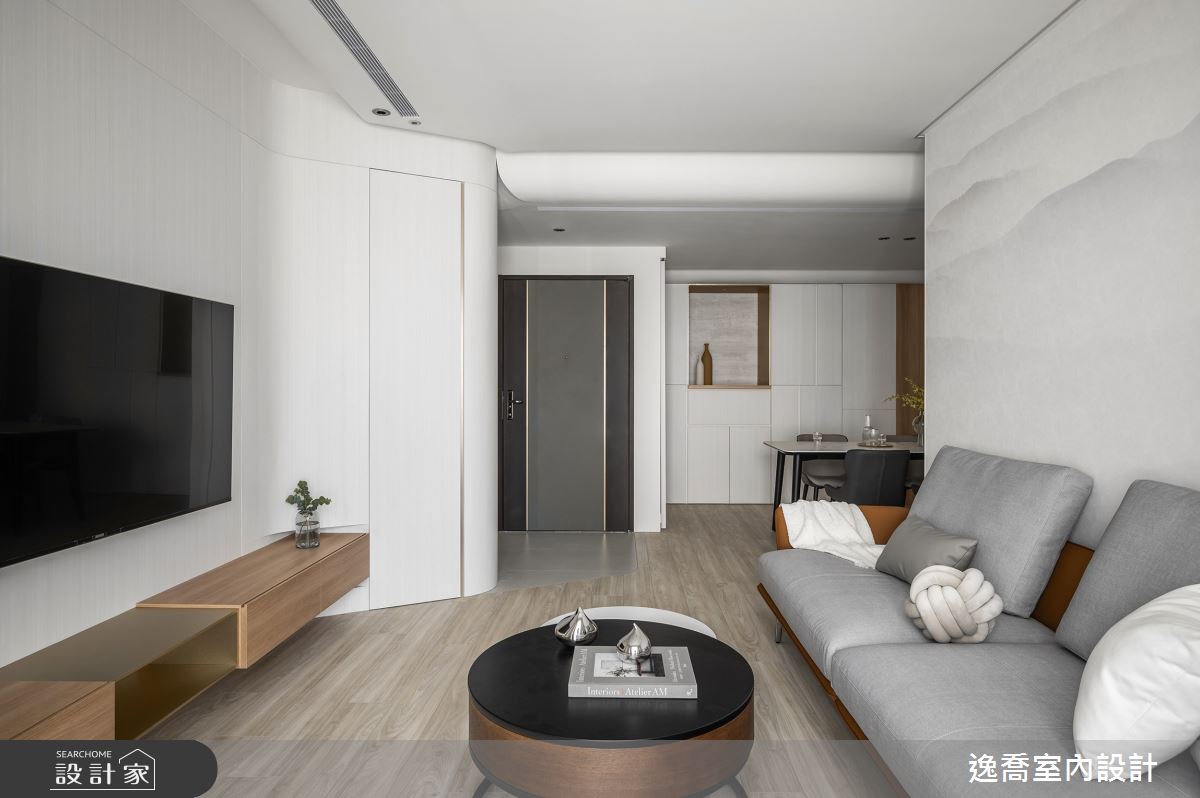 老屋(16~30年)＿現代風客廳案例圖片＿逸喬室內設計＿逸喬_秘境之12