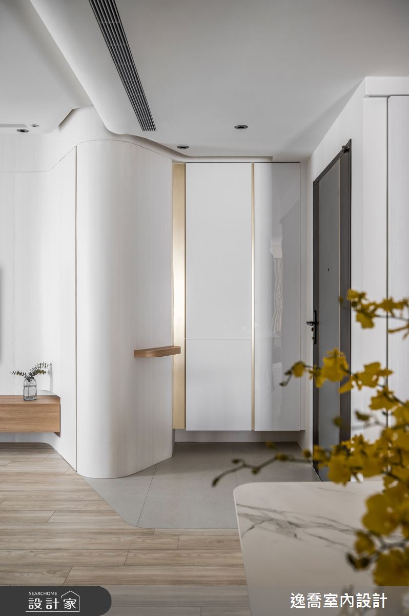 老屋(16~30年)＿現代風玄關案例圖片＿逸喬室內設計＿逸喬_秘境之4