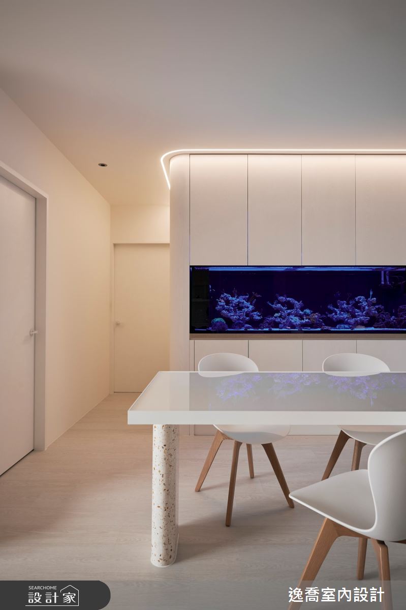 33坪新成屋(5年以下)＿現代風餐廳廚房中島案例圖片＿逸喬室內設計＿逸喬_伴之14