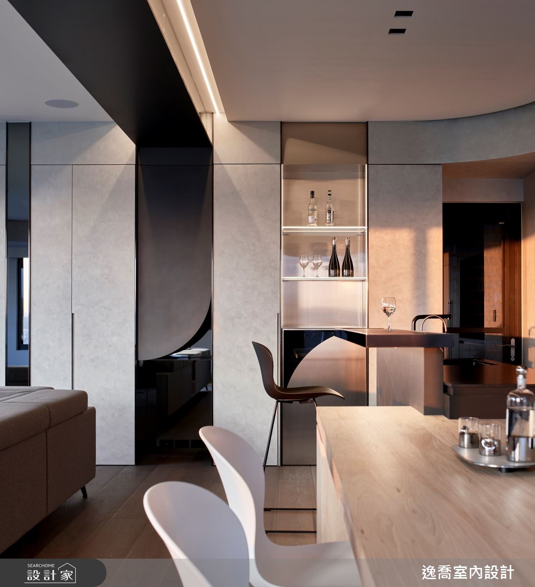 72坪新成屋(5年以下)＿現代風餐廳案例圖片＿逸喬室內設計＿逸喬_夢想家之8
