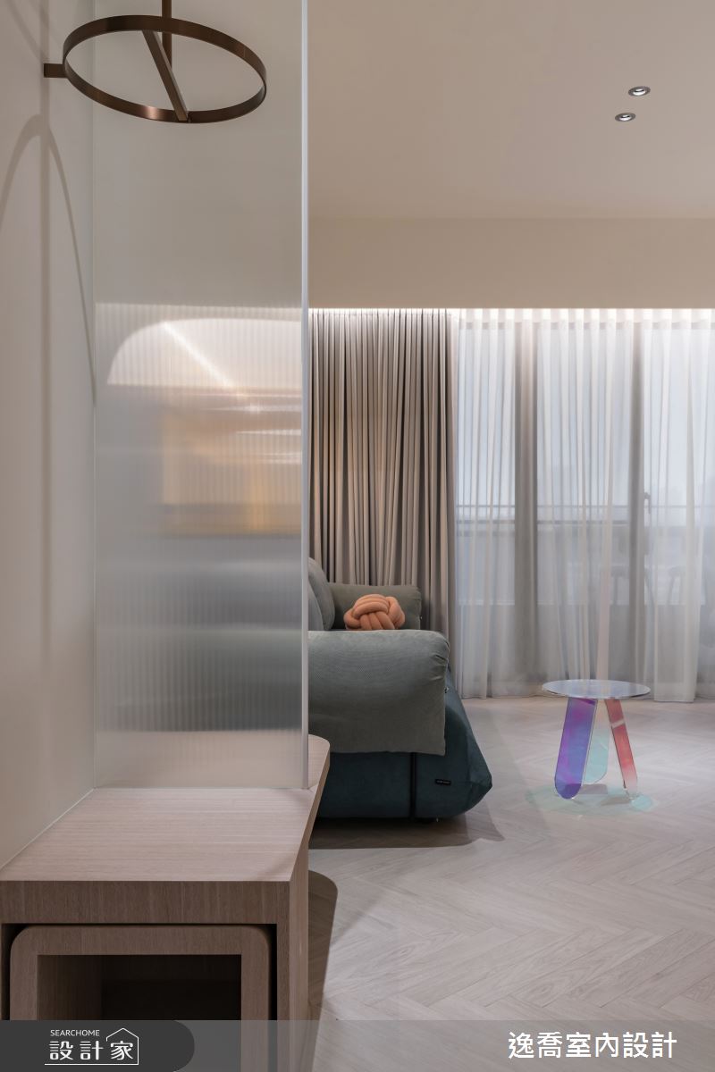 38坪中古屋(5~15年)＿現代風客廳案例圖片＿逸喬室內設計＿逸喬_Branche之4
