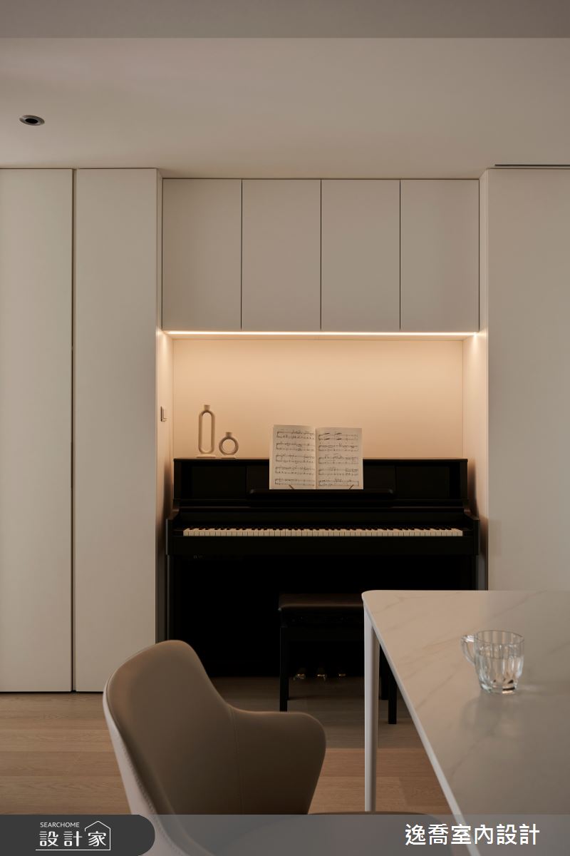 32坪新成屋(5年以下)＿北歐風餐廳案例圖片＿逸喬室內設計＿逸喬_花開/Bloom之10