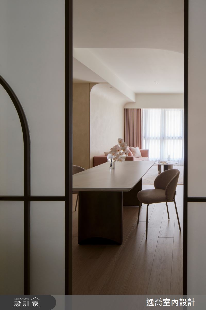 30坪新成屋(5年以下)＿現代風餐廳案例圖片＿逸喬室內設計＿逸喬_白羽詩行之5