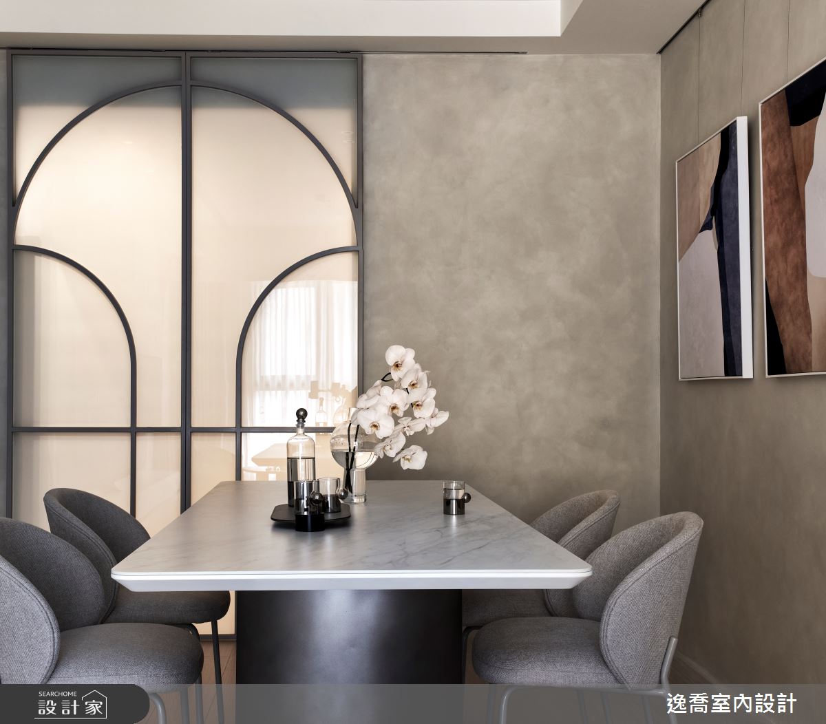 30坪新成屋(5年以下)＿現代風餐廳案例圖片＿逸喬室內設計＿逸喬_白羽詩行之16