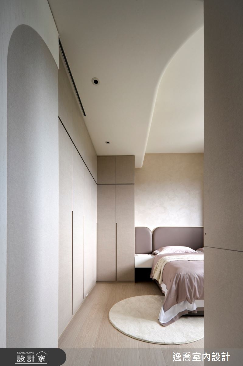 30坪新成屋(5年以下)＿現代風臥室案例圖片＿逸喬室內設計＿逸喬_白羽詩行之22