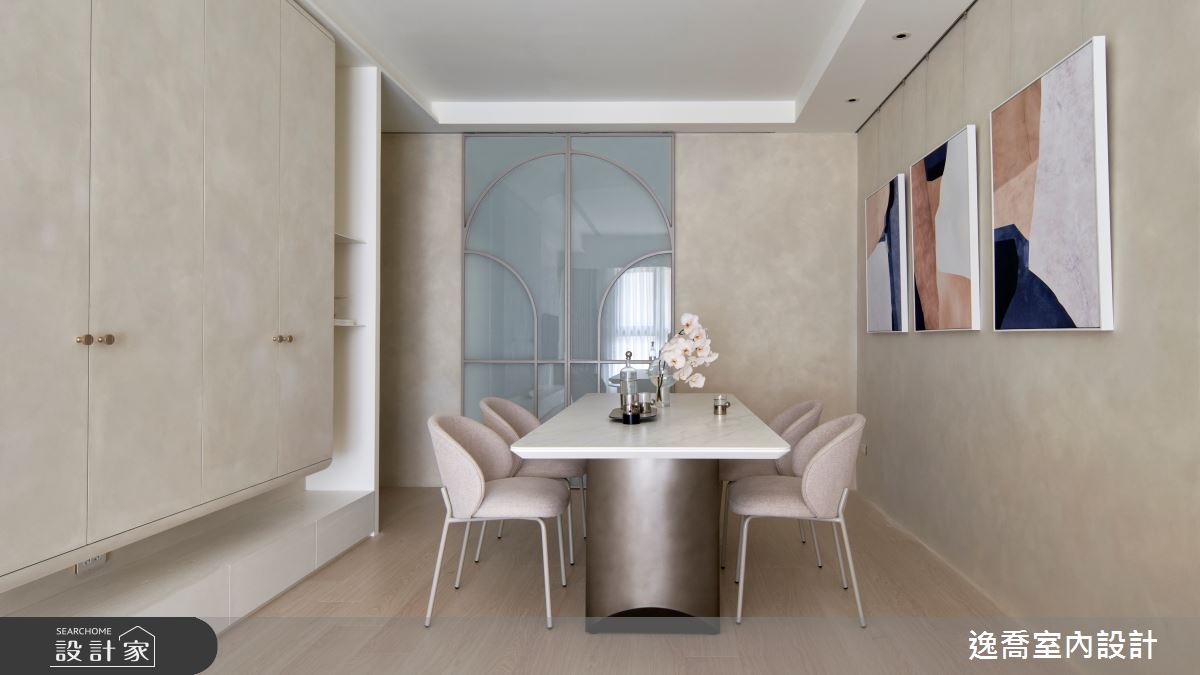 30坪新成屋(5年以下)＿現代風餐廳案例圖片＿逸喬室內設計＿逸喬_白羽詩行之14
