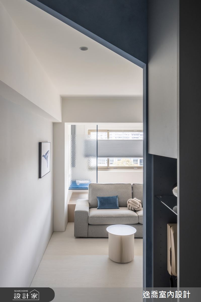 24坪老屋(16~30年)＿北歐風玄關客廳案例圖片＿逸喬室內設計＿逸喬_廿廿不忘之2