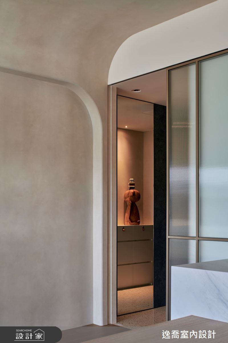 28坪新成屋(5年以下)＿現代風玄關案例圖片＿逸喬室內設計＿逸喬_悠 • 居之5