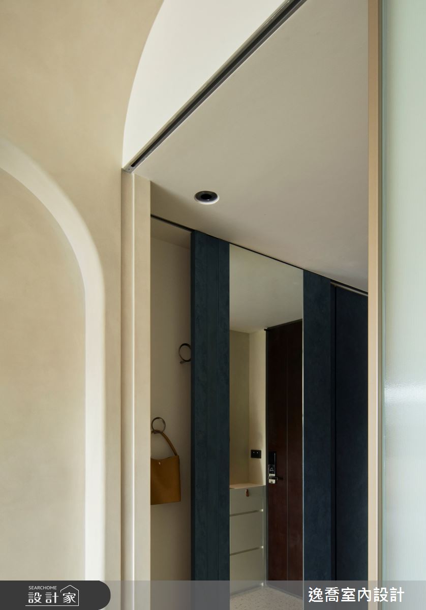 28坪新成屋(5年以下)＿現代風玄關案例圖片＿逸喬室內設計＿逸喬_悠 • 居之4