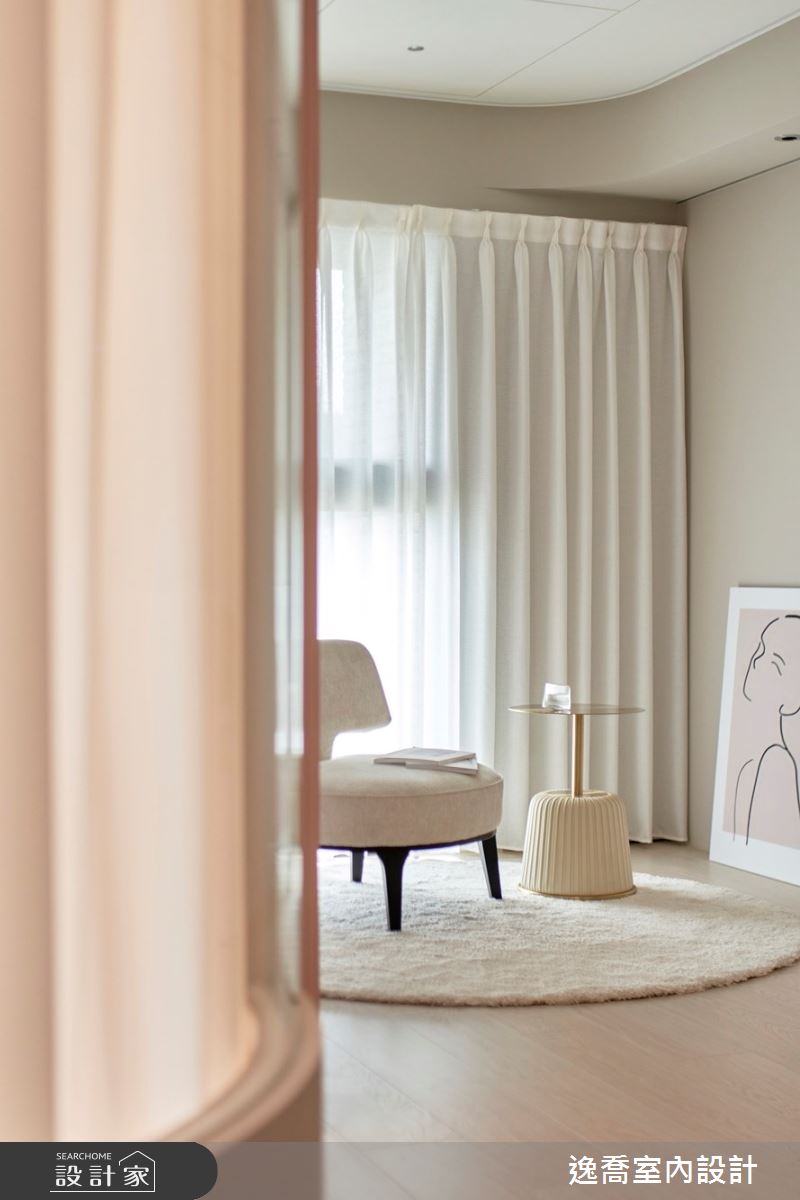 13坪毛胚屋＿現代風客廳案例圖片＿逸喬室內設計＿逸喬_艾蜜莉在巴黎之3