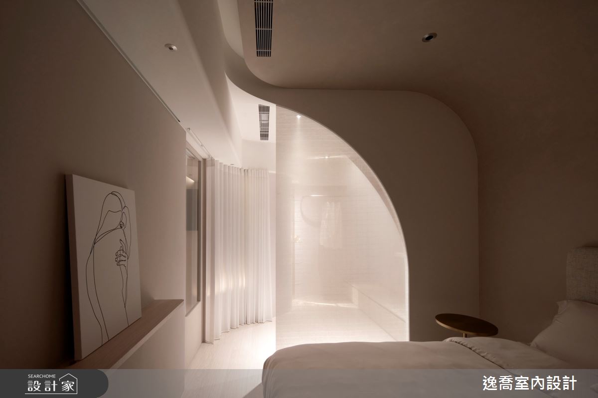 13坪毛胚屋＿現代風臥室更衣間案例圖片＿逸喬室內設計＿逸喬_艾蜜莉在巴黎之19