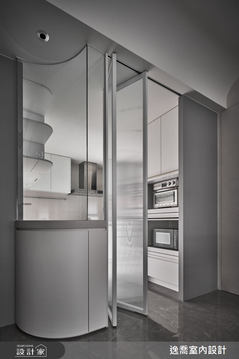 27坪中古屋(5~15年)＿現代風廚房案例圖片＿逸喬室內設計＿逸喬_協奏曲之8