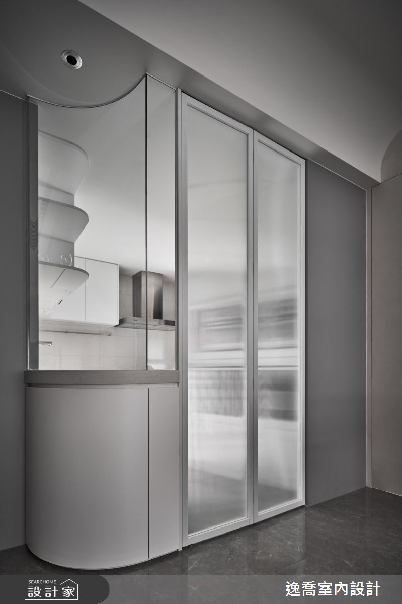 27坪中古屋(5~15年)＿現代風廚房案例圖片＿逸喬室內設計＿逸喬_協奏曲之7