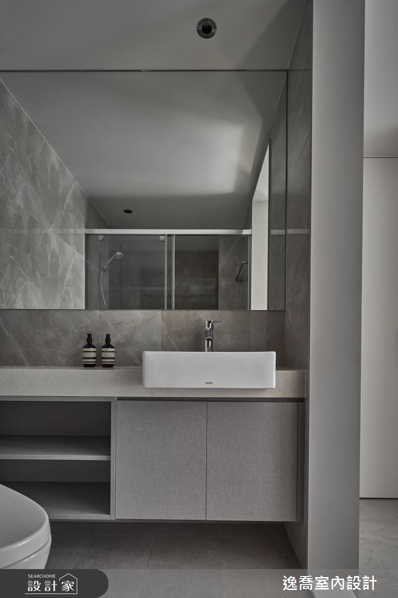 27坪中古屋(5~15年)＿現代風浴室案例圖片＿逸喬室內設計＿逸喬_協奏曲之22