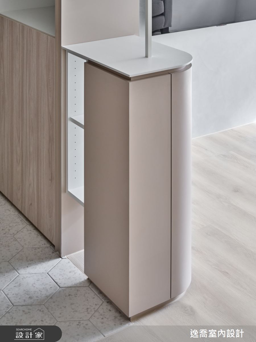 19坪老屋(16~30年)＿現代風玄關案例圖片＿逸喬室內設計＿逸喬_Frame•取景之5