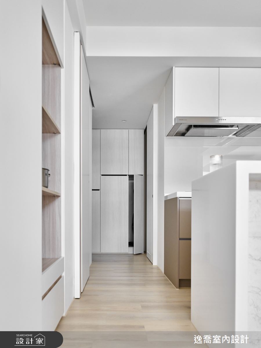 19坪老屋(16~30年)＿現代風廚房中島案例圖片＿逸喬室內設計＿逸喬_Frame•取景之15