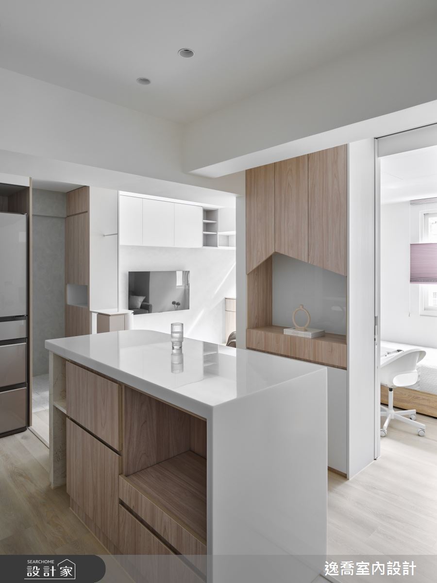 19坪老屋(16~30年)＿現代風中島案例圖片＿逸喬室內設計＿逸喬_Frame•取景之9