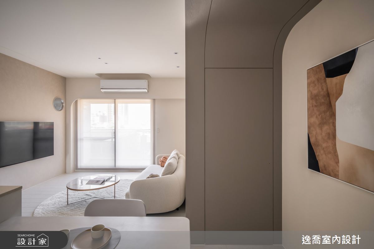 32坪中古屋(5~15年)＿現代風客廳餐廳案例圖片＿逸喬室內設計＿逸喬_尋MEOW之19