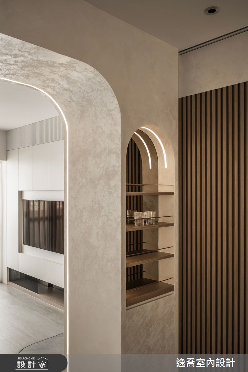 27坪老屋(16~30年)＿現代風客廳餐廳案例圖片＿逸喬室內設計＿逸喬_聚聚之12