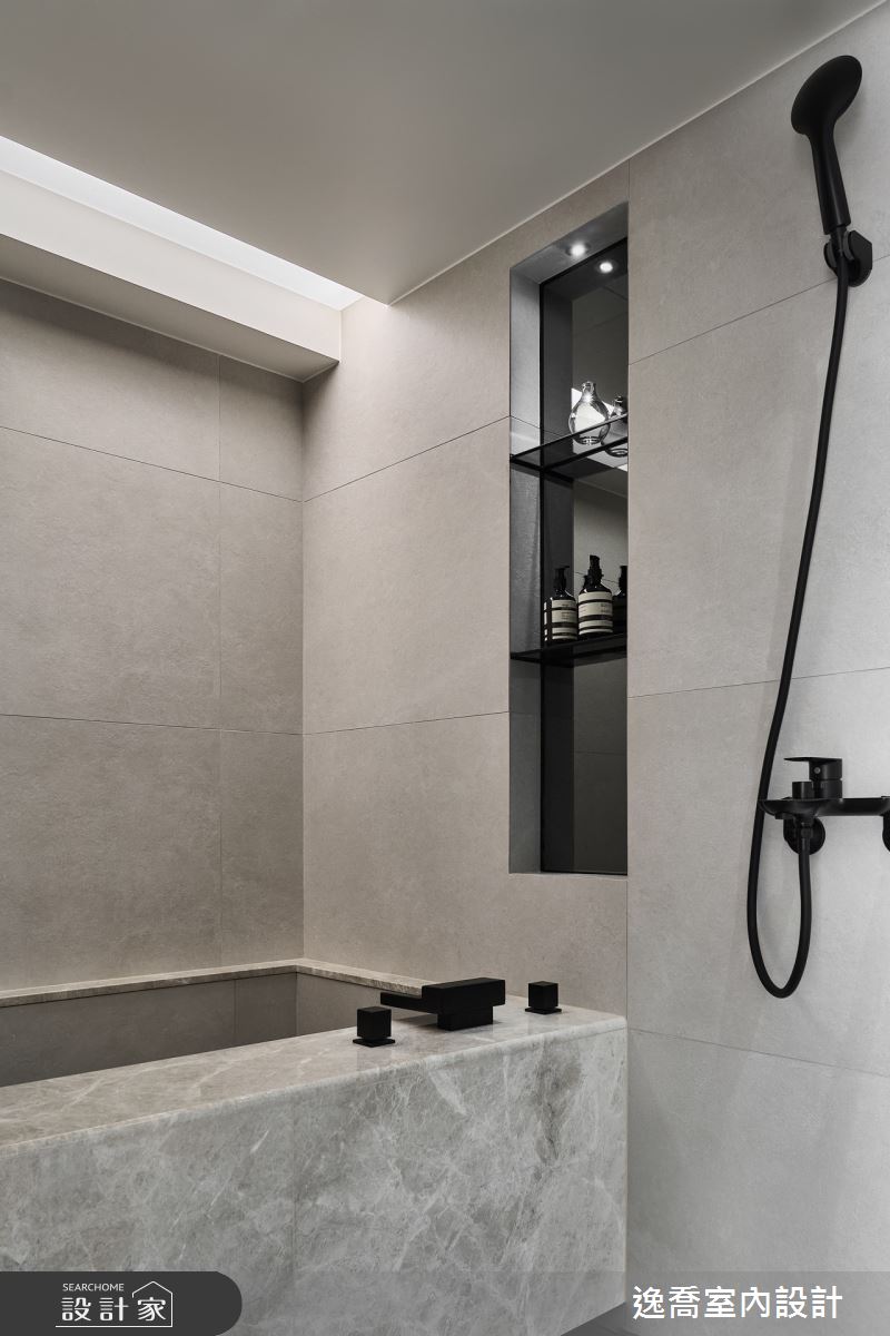 36坪老屋(16~30年)＿現代風浴室案例圖片＿逸喬室內設計＿逸喬_盒顏寓所之23