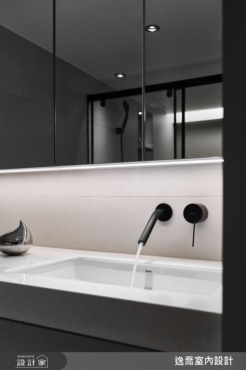 36坪老屋(16~30年)＿現代風浴室案例圖片＿逸喬室內設計＿逸喬_盒顏寓所之22