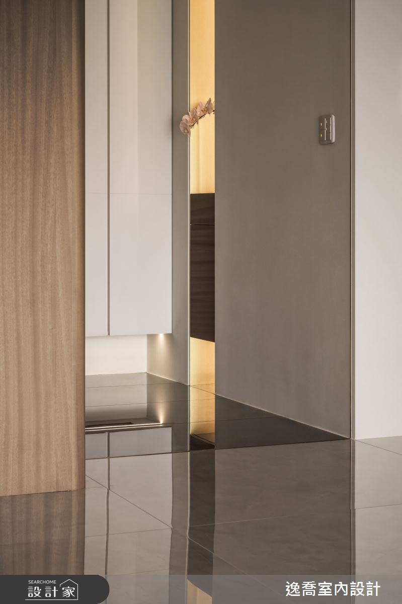 39坪預售屋＿現代風玄關案例圖片＿逸喬室內設計＿逸喬_醇香共居之8