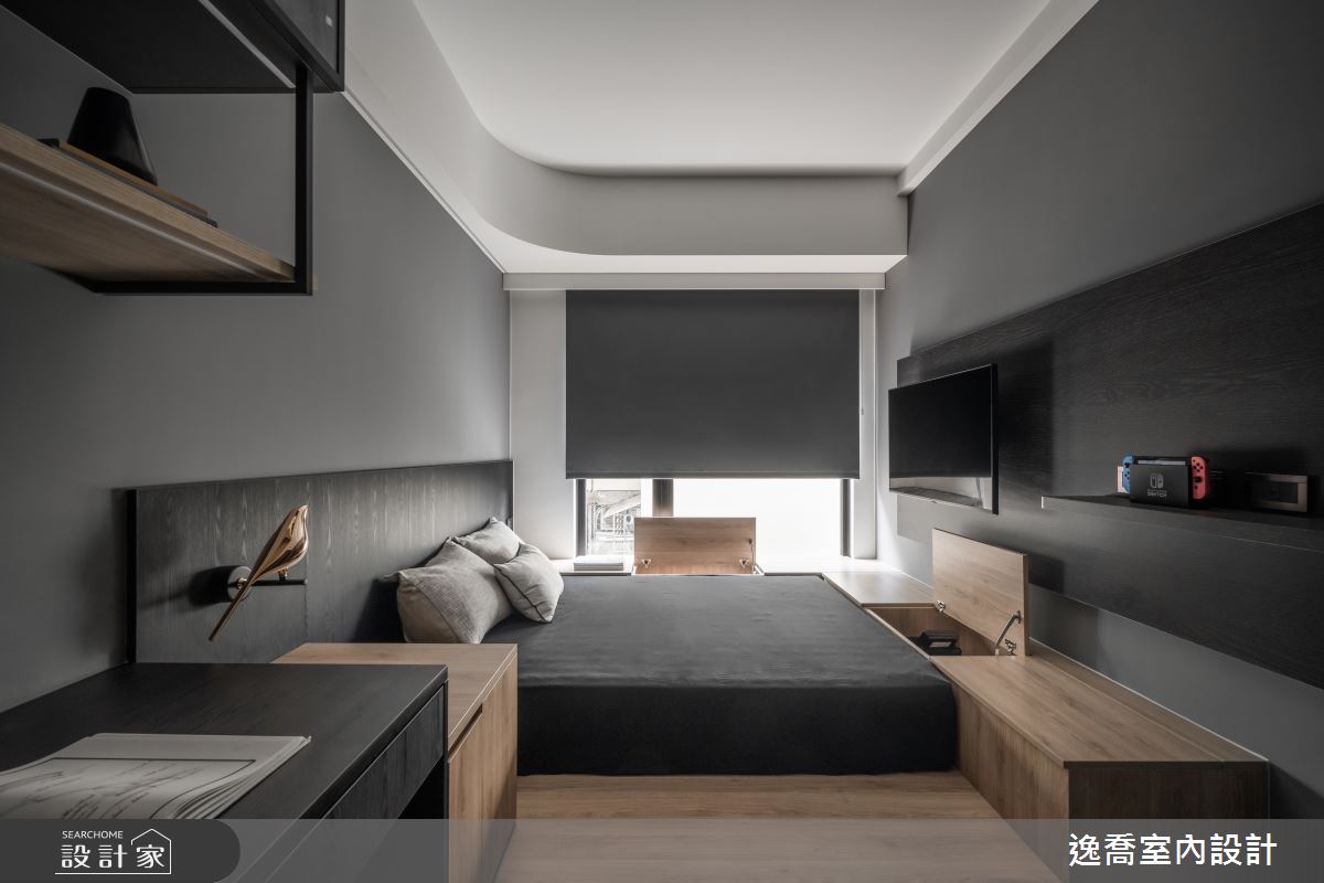 39坪預售屋＿現代風客房案例圖片＿逸喬室內設計＿逸喬_醇香共居之25